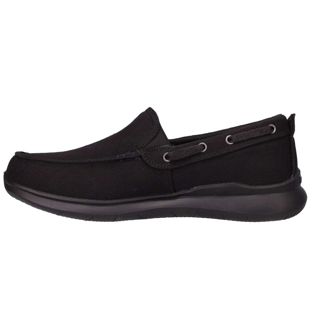 Propet Viasol Black Mens Slip-On
