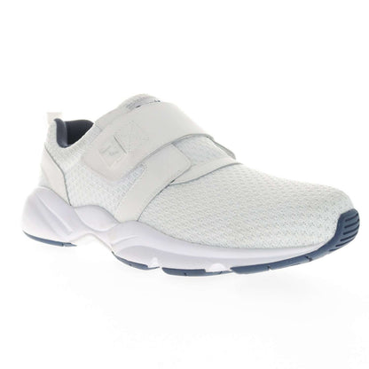 Propet Stability X Strap Sneaker White/Navy