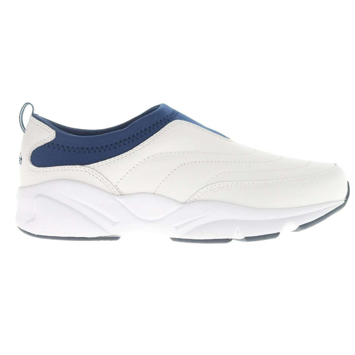 Propet Stability Slip On White Navy