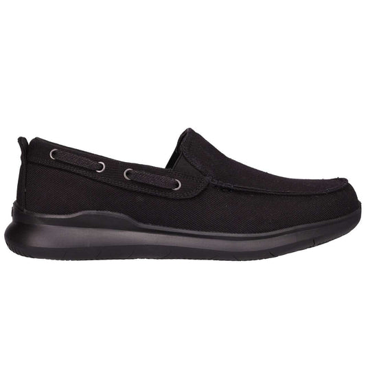 Propet Viasol Black Mens Slip-On