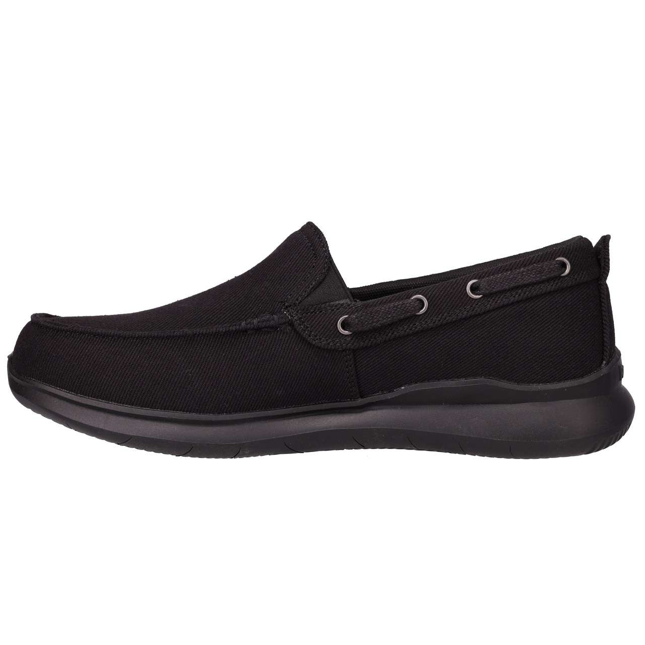 Propet Viasol Black Mens Slip-On