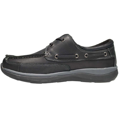 Propet Pomeroy Mens Boat Shoe Black