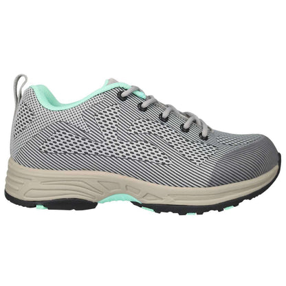 Propet Cora Womens Hiking Shoe – Grey/Mint
