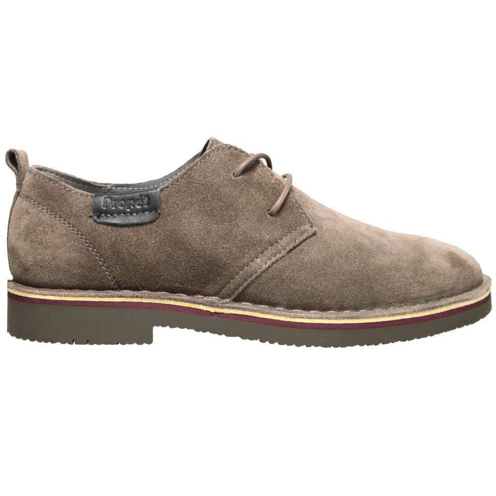 Propet Finn Stone Men's Suede Oxford