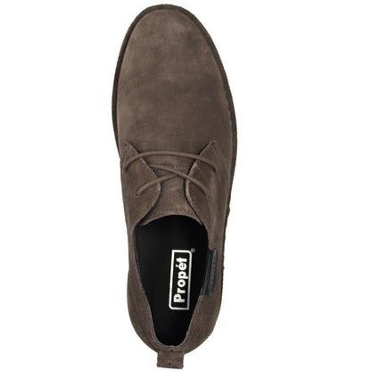 Propet Finn Stone Men's Suede Oxford
