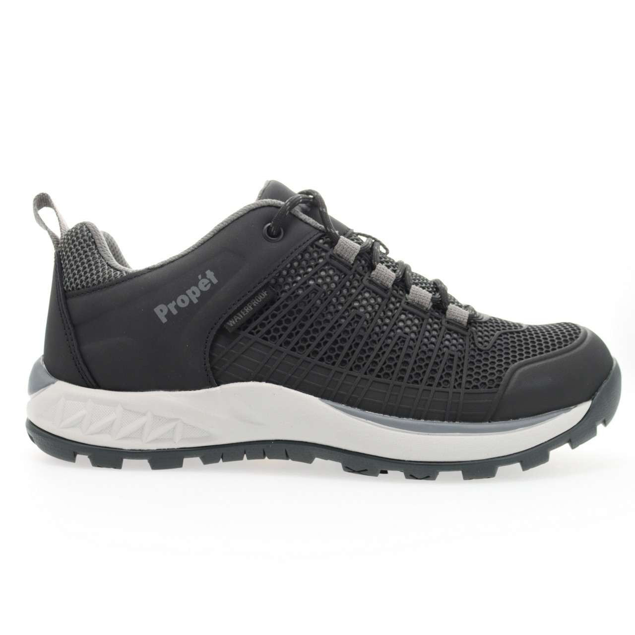 Propet Vestrio Men's Hiking Shoe – Black/Grey