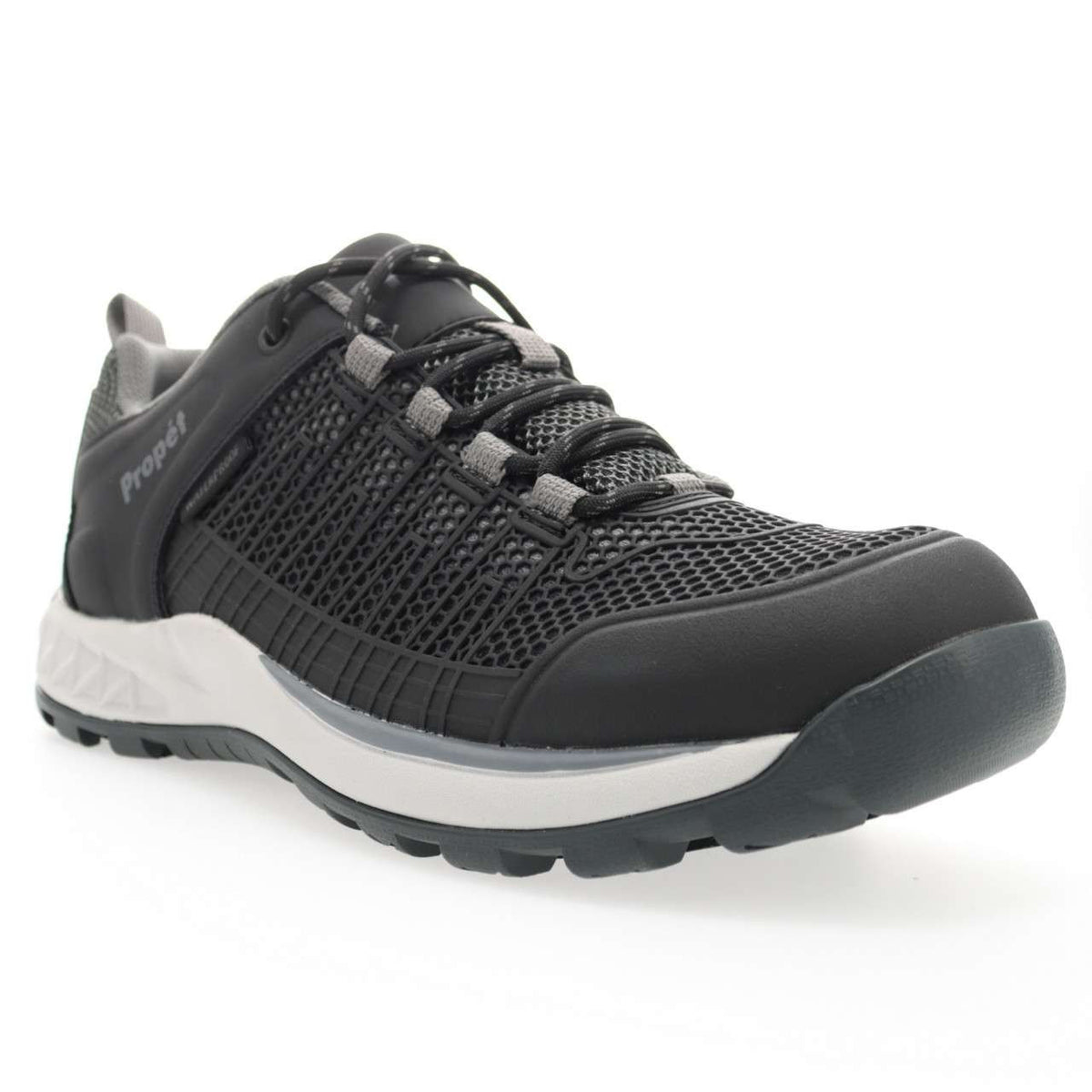 Propet Vestrio Men's Hiking Shoe – Black/Grey