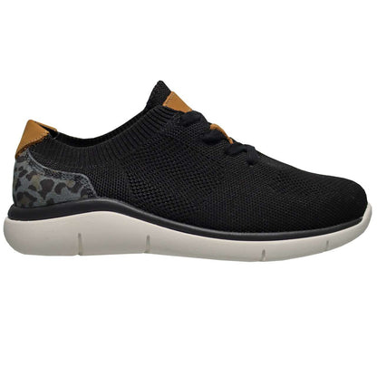 Propet Sachi Women's Knit Sneaker – Black