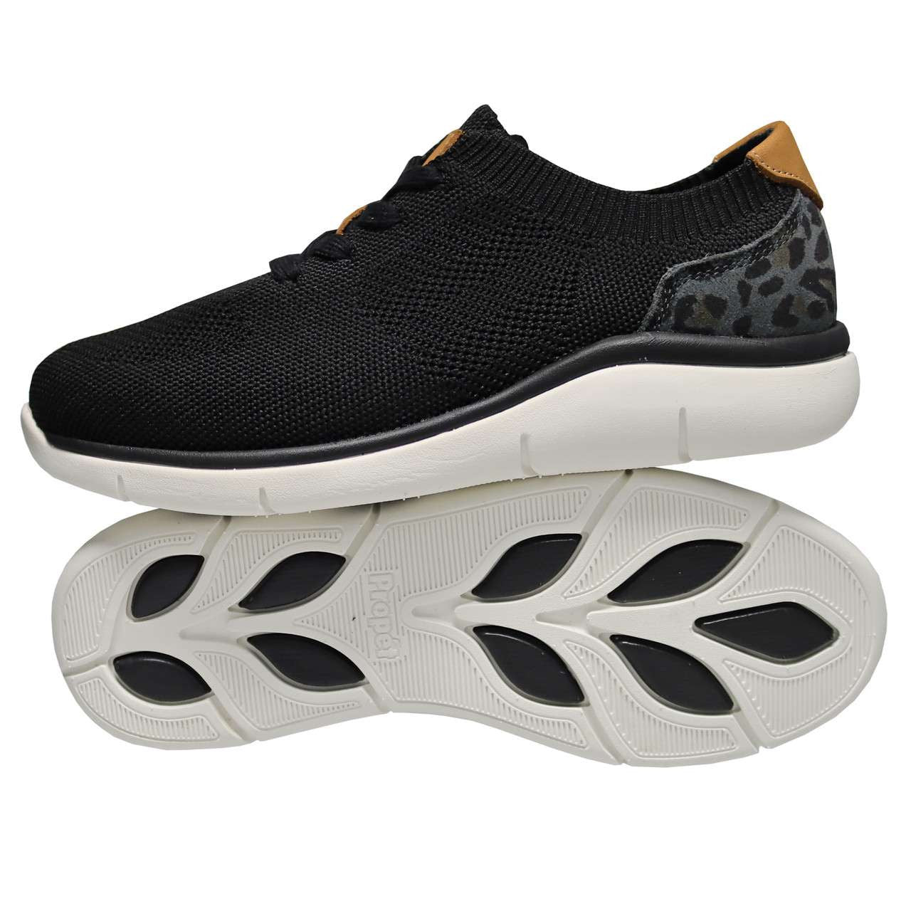 Propet Sachi Women's Knit Sneaker – Black