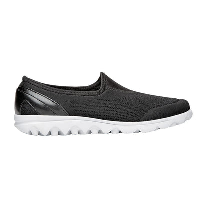 Propet TravelActiv Womens Slip On – Black