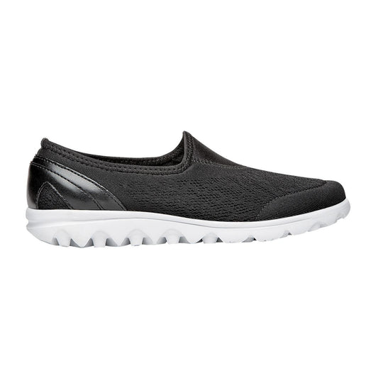 Propet TravelActiv Womens Slip On – Black