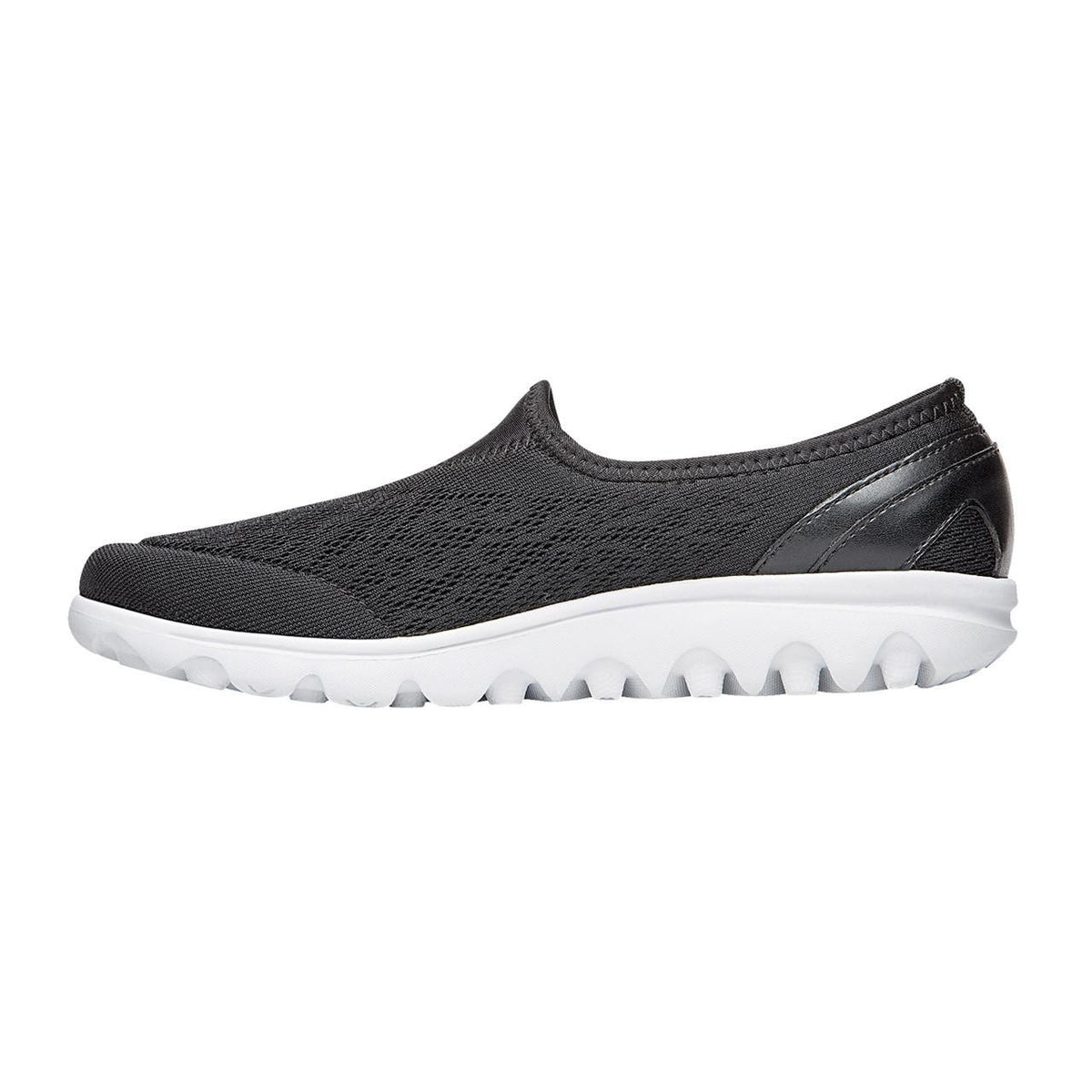 Propet TravelActiv Womens Slip On – Black