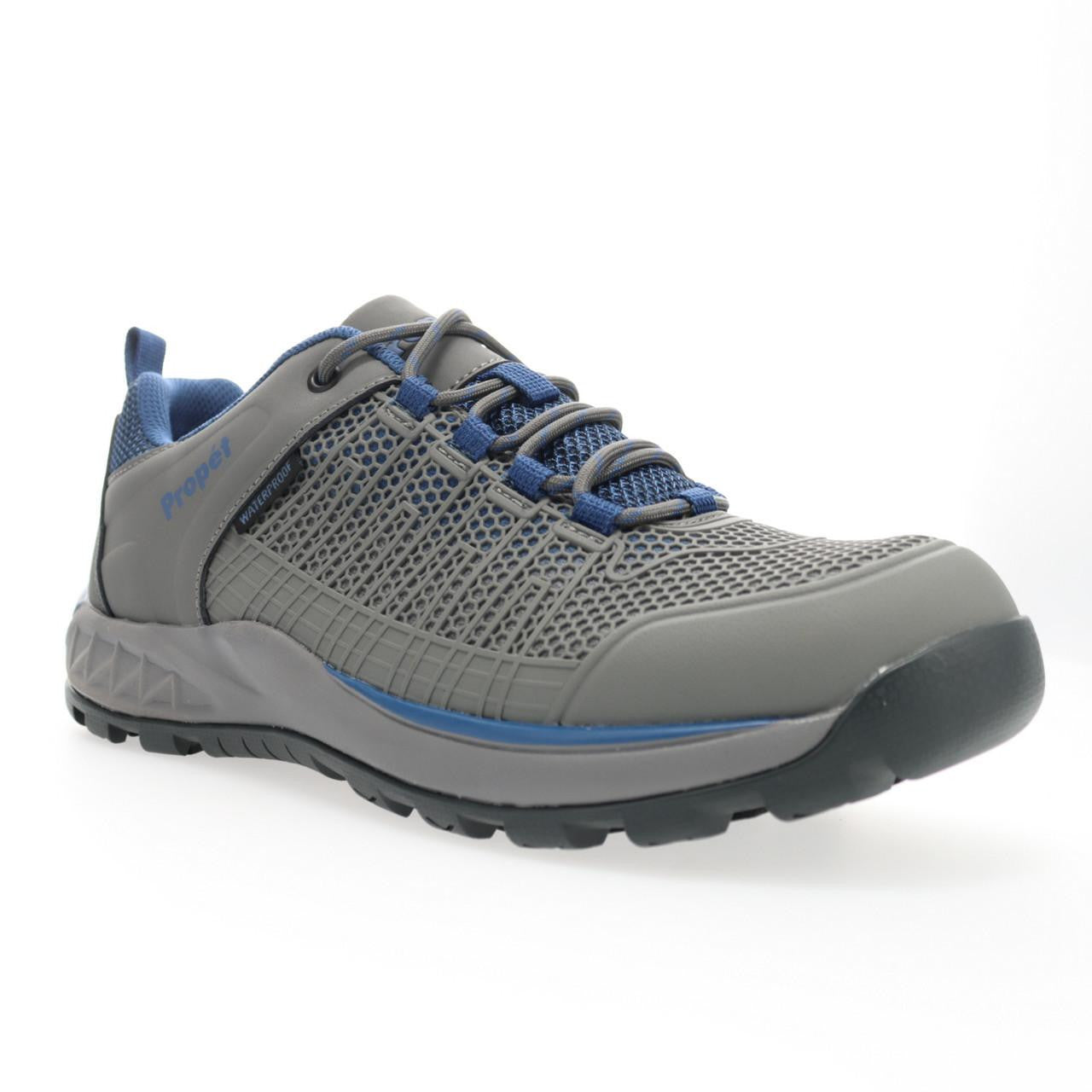 Propet Vestrio Men's Grey/Blue Outdoor Hiking Shoe