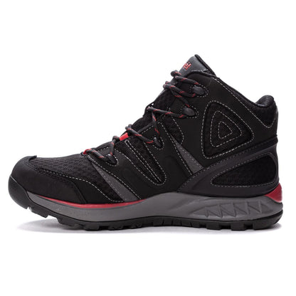 Propet Veymont Waterproof Hiking Boot – Black/Red
