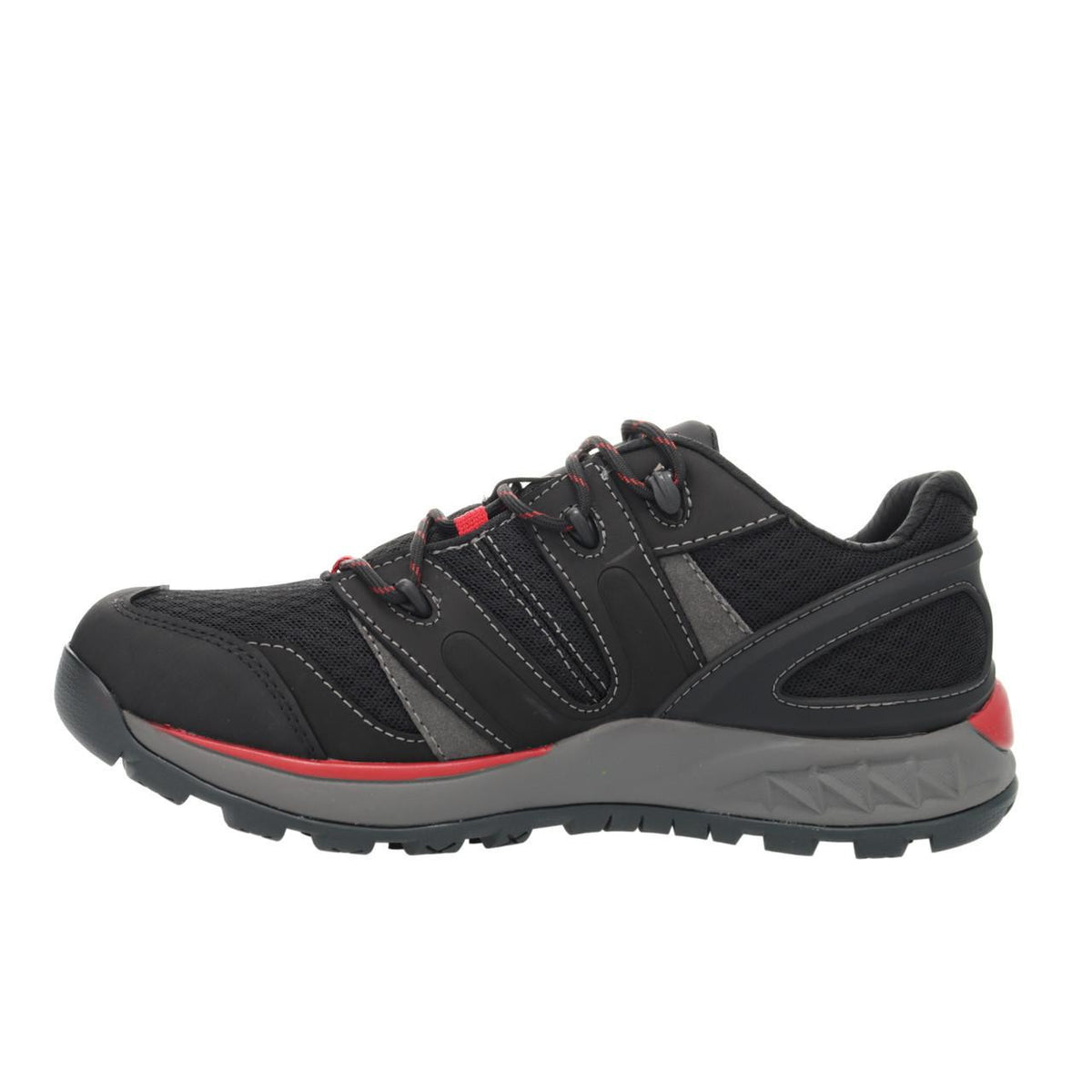 Propet Vercors Mens Waterproof Sneaker Black Red