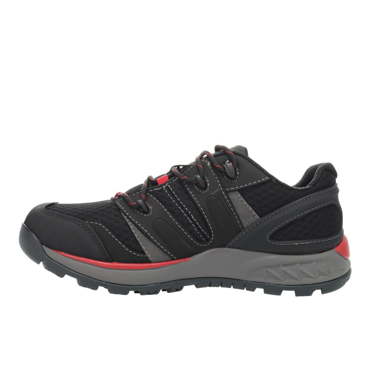 Propet Vercors Mens Waterproof Sneaker Black Red