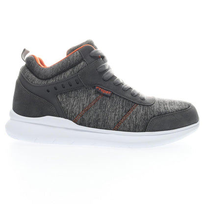 Propet Viator Hi Men's Sneaker – Grey/Orange