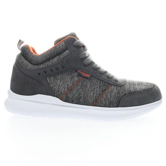 Propet Viator Hi Men's Sneaker – Grey/Orange