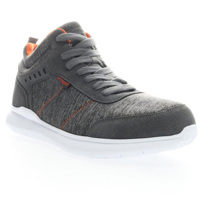 Propet Viator Hi Men's Sneaker – Grey/Orange