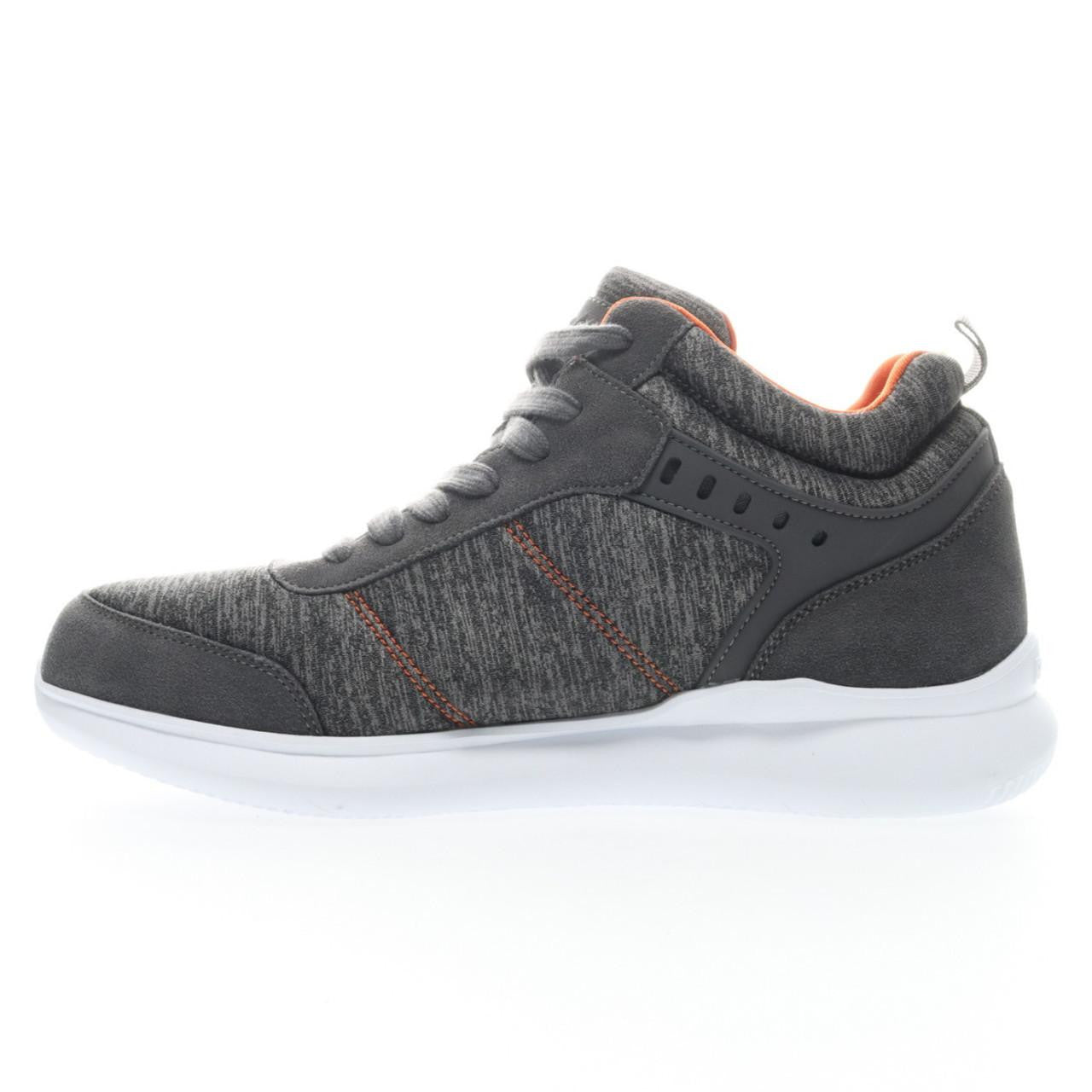 Propet Viator Hi Men's Sneaker – Grey/Orange
