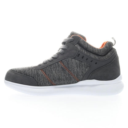 Propet Viator Hi Men's Sneaker – Grey/Orange