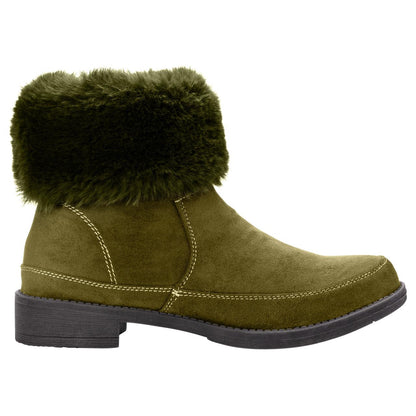 Propet Tabitha Faux Fur Fashion Bootie