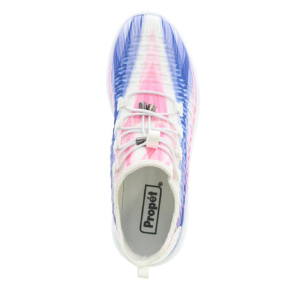 Propet TravelBound White Peri Comfort Sneaker