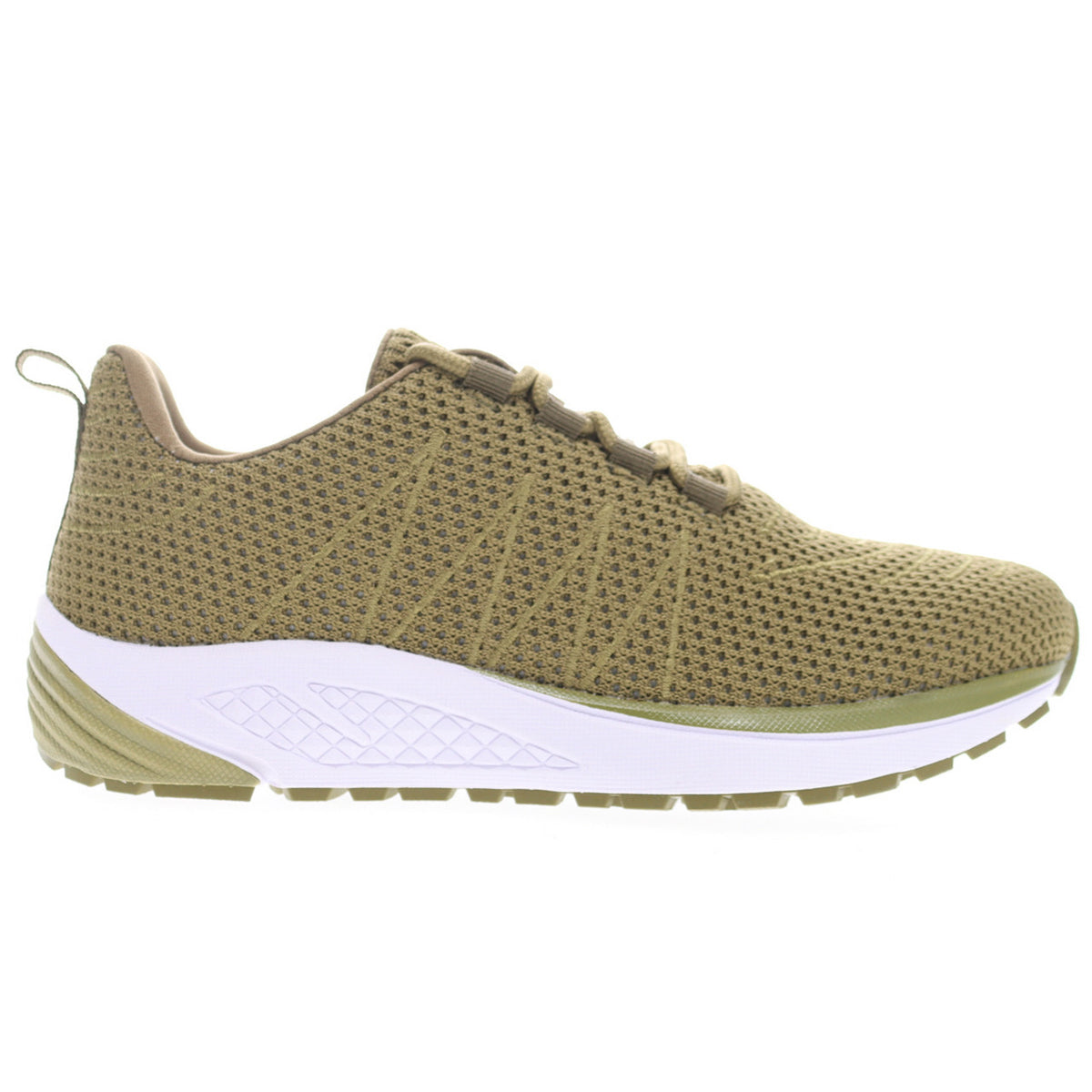 Propet Tour Knit Sneaker – Olive, Lemon, Red