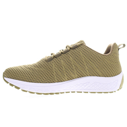 Propet Tour Knit Sneaker – Olive, Lemon, Red