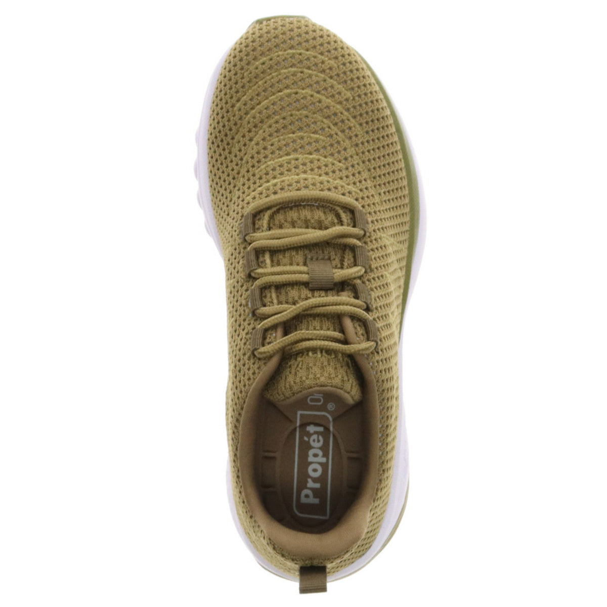 Propet Tour Knit Sneaker – Olive, Lemon, Red