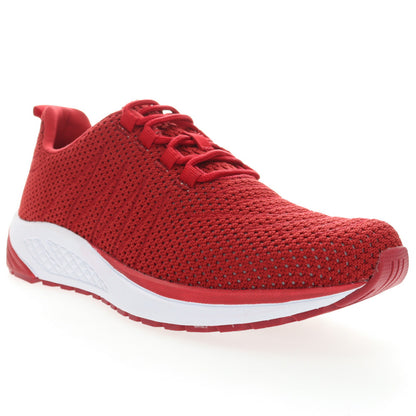 Propet Tour Knit Sneaker – Olive, Lemon, Red