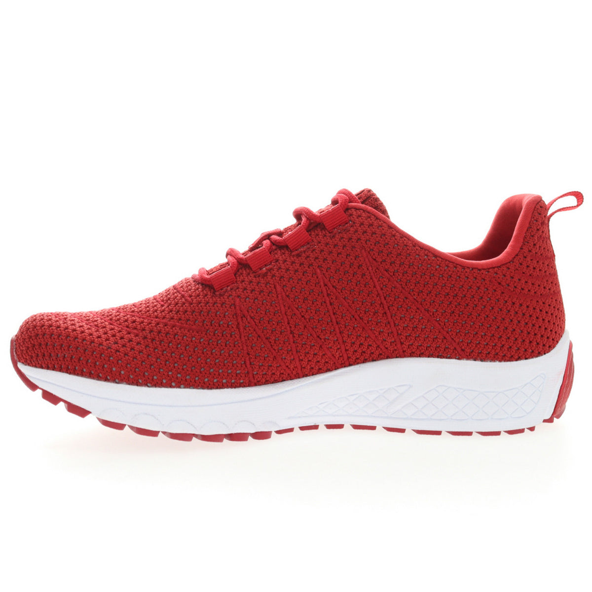 Propet Tour Knit Sneaker – Olive, Lemon, Red