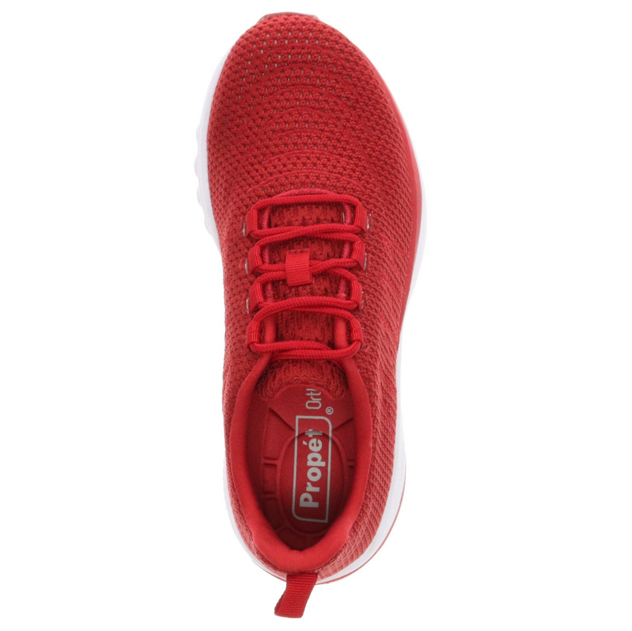 Propet Tour Knit Sneaker – Olive, Lemon, Red
