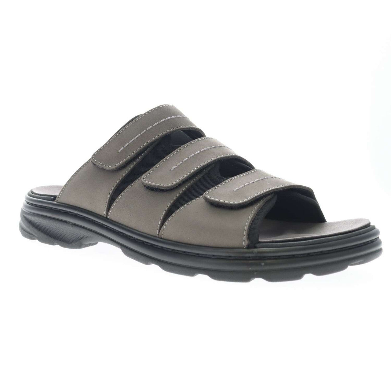 Propet Hatcher Men's Leather Slide Sandal
