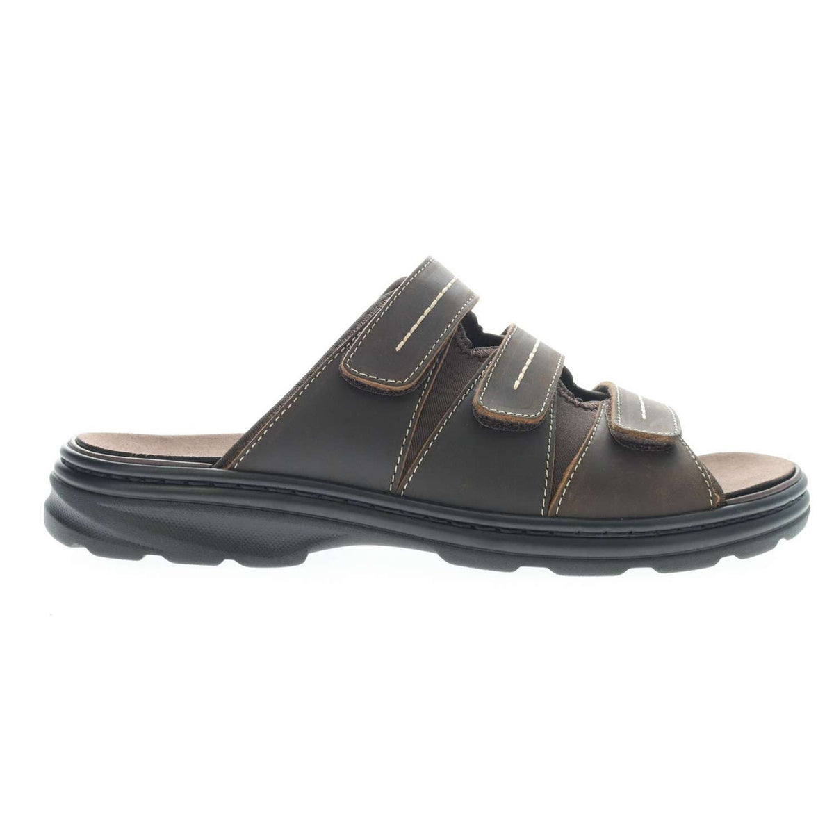 Propet Hatcher Men's Leather Slide Sandal
