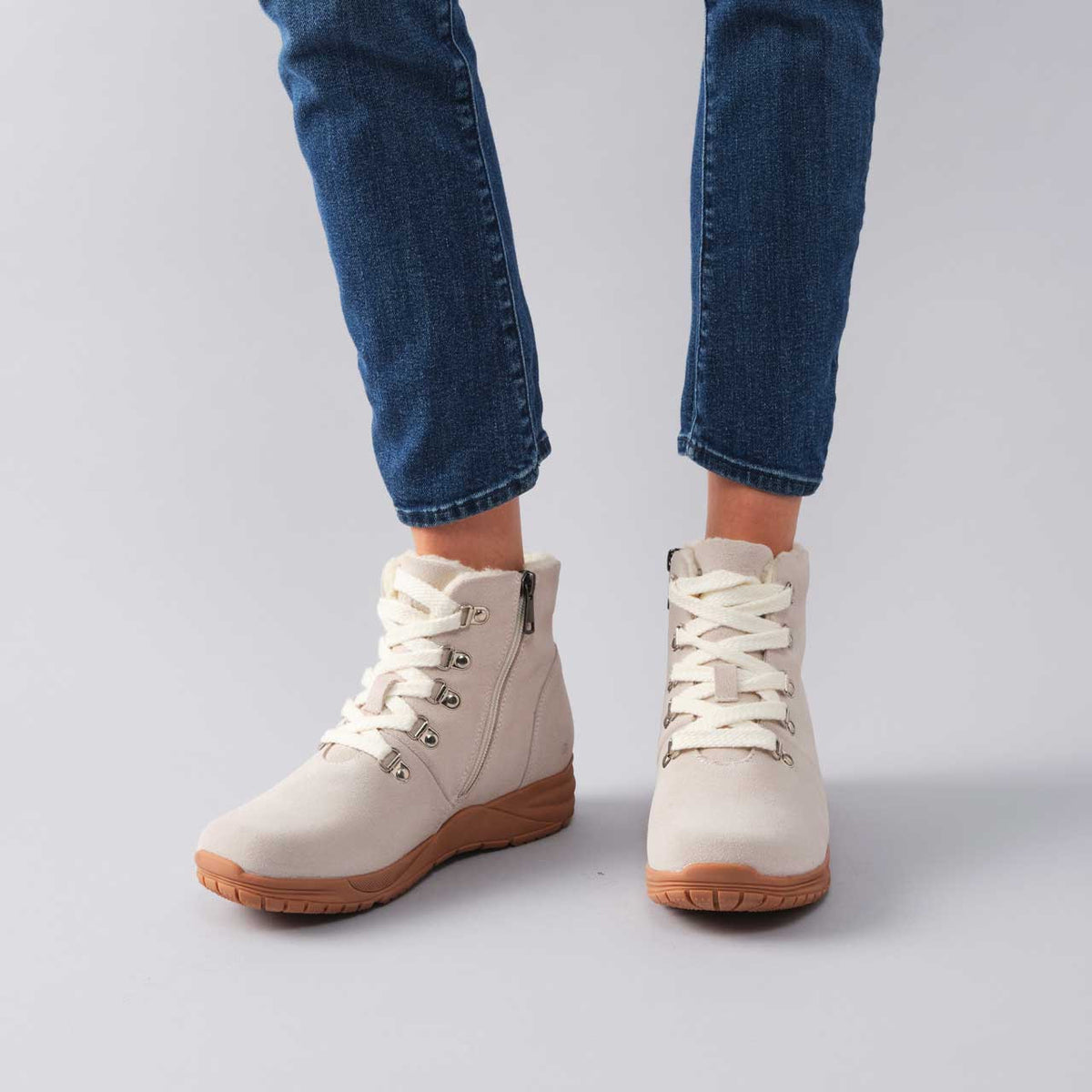 Propet Demi Suede Comfort Ankle Boot