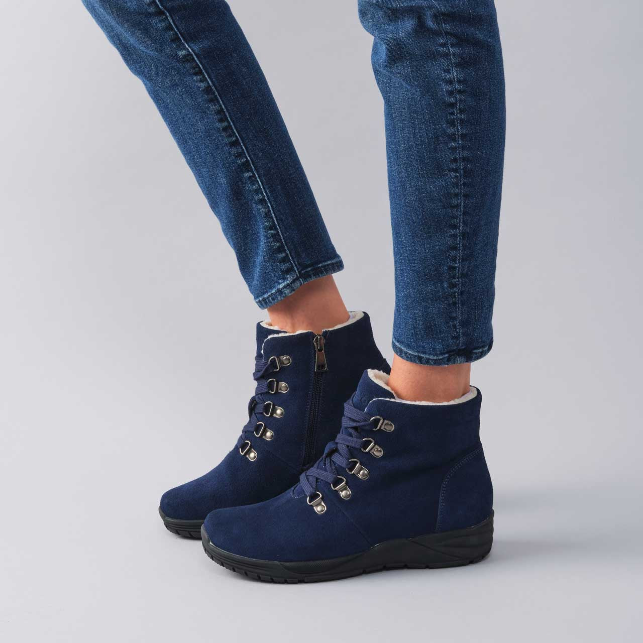 Propet Demi Suede Comfort Ankle Boot