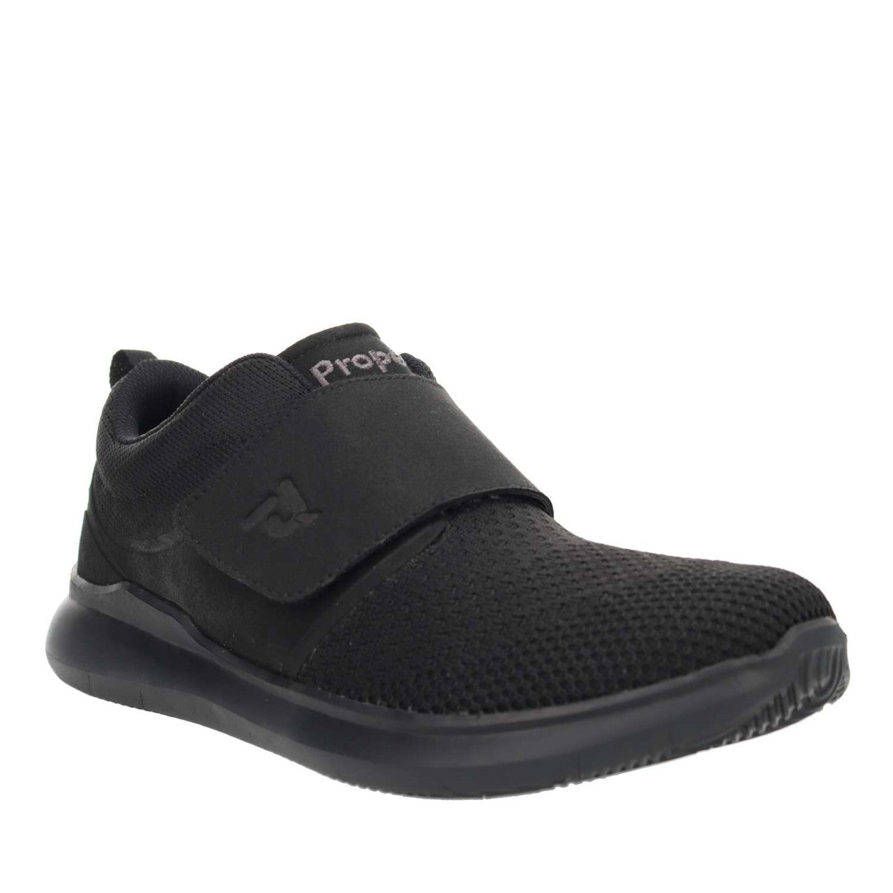 Propet Viator Strap Sneaker All Black