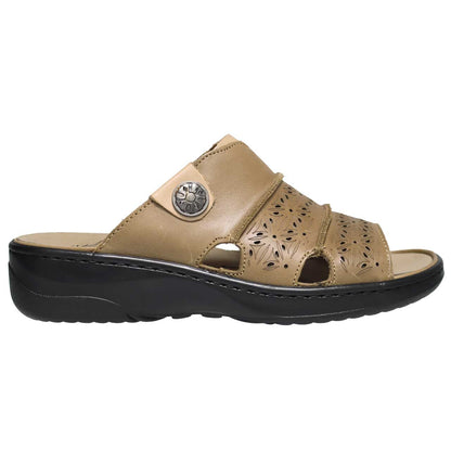 Propet Gertie Leather Slide Sandal