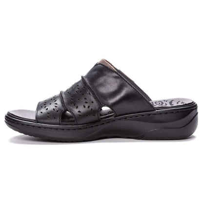 Propet Gertie Leather Slide Sandal
