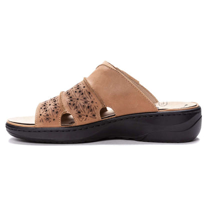 Propet Gertie Leather Slide Sandal