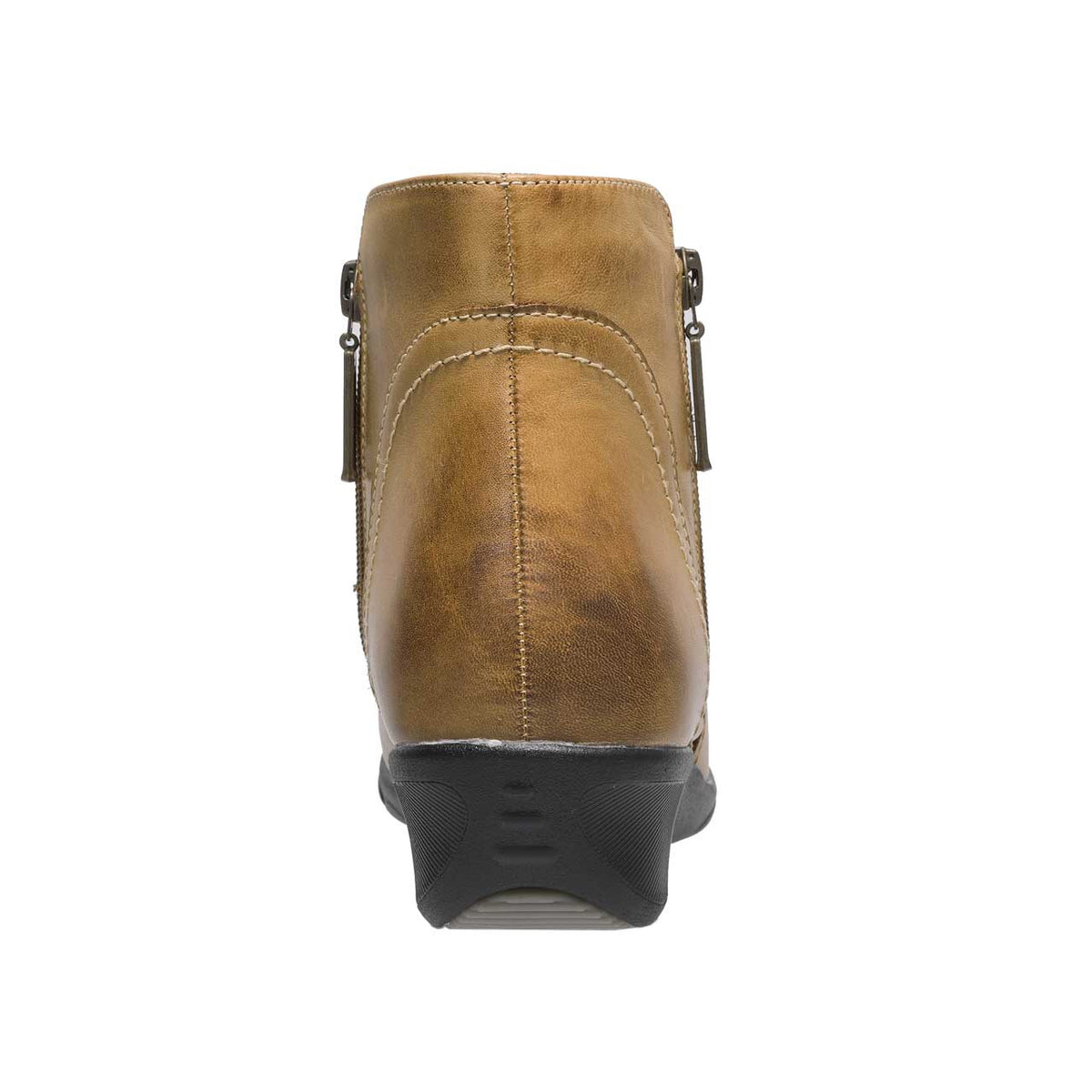 Propet Waverly Double Zip Leather Ankle Boot