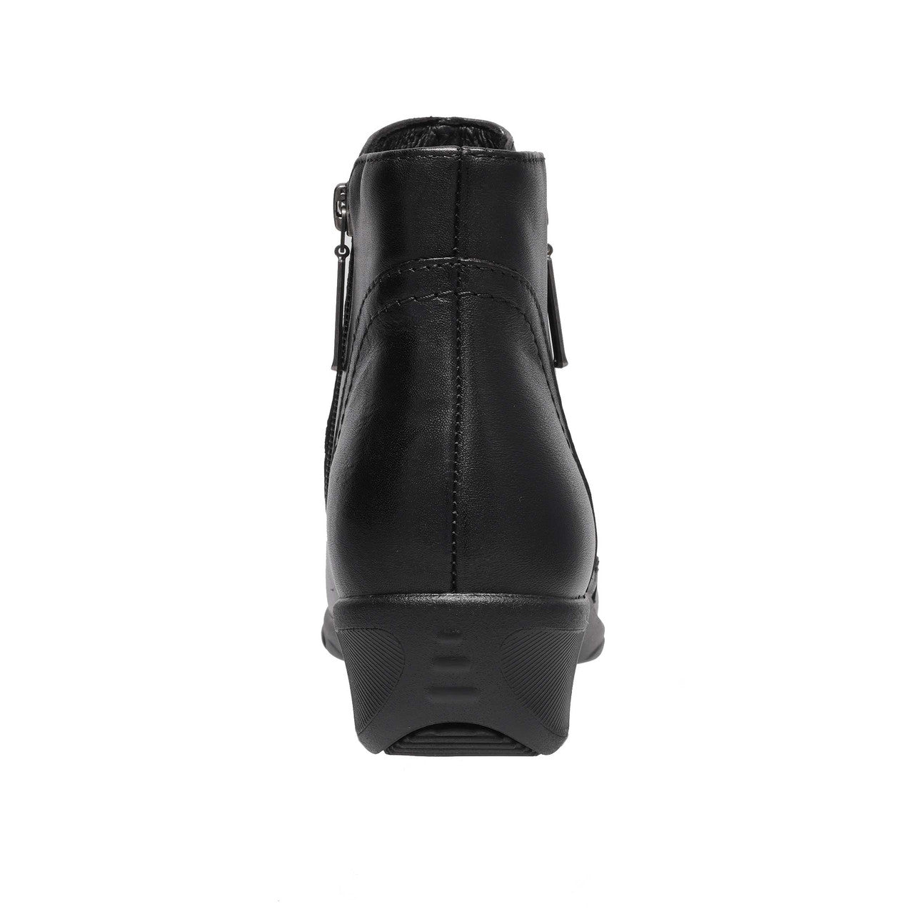 Propet Waverly Double Zip Leather Ankle Boot