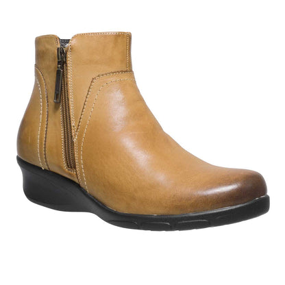 Propet Waverly Double Zip Leather Ankle Boot