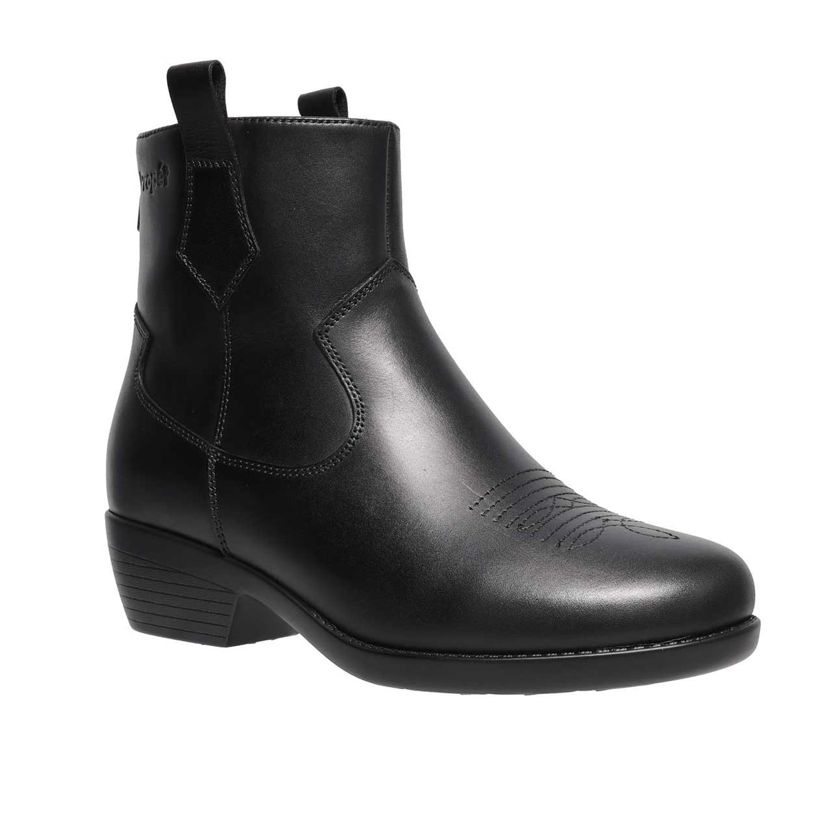 Propet Maisie Black Ankle Boot