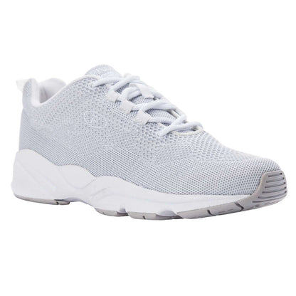 Propet Stability Fly Sneaker White/Silver