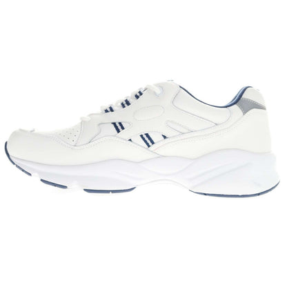 Propet Stability Walker White Navy