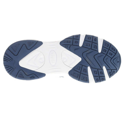 Propet Stability Walker White Navy
